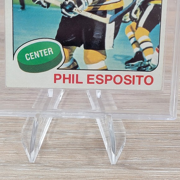 Phil Esposito 1975 Topps Phil Boston Bruins Signed Hockey Card Autographed - Picture 3 of 6